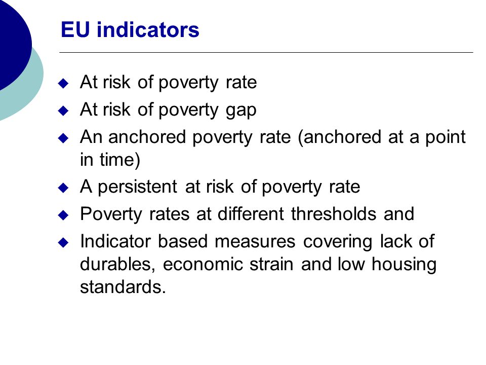 HOW TO MEASURE EXTREME POVERTY IN THE EU Background and Objectives Brussels  22 September ppt download