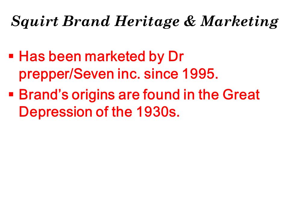 case 1 dr prepper seven up inc chapter 5 background kate