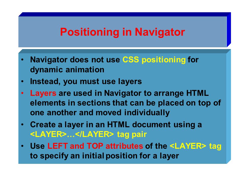 Chapter 7: Dynamic HTML and Animation JavaScript - Introductory. - ppt  download