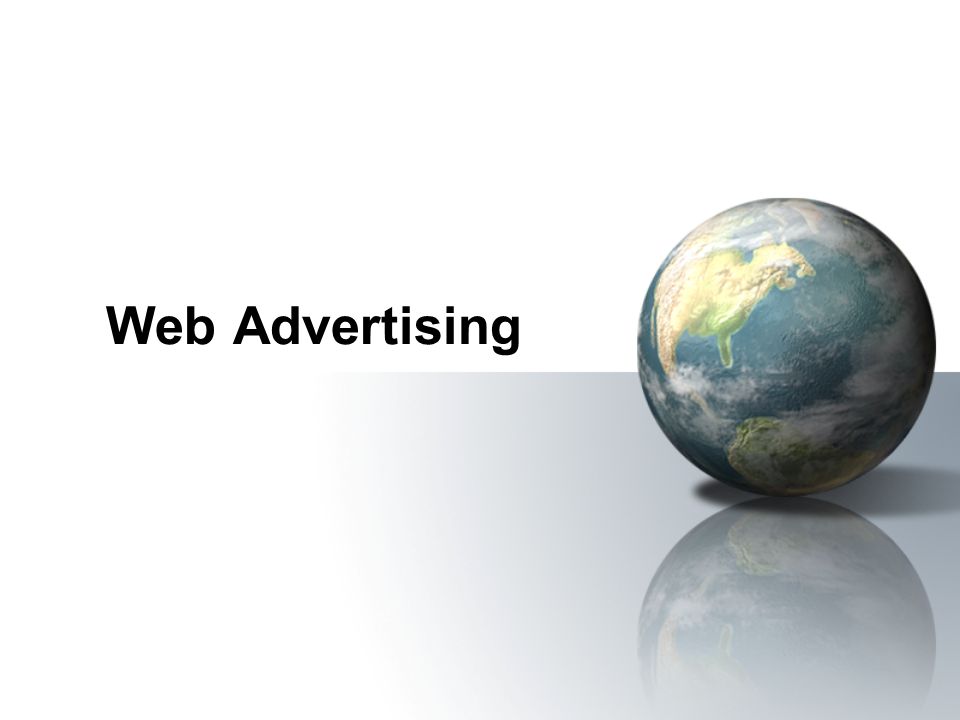 Web Advertising