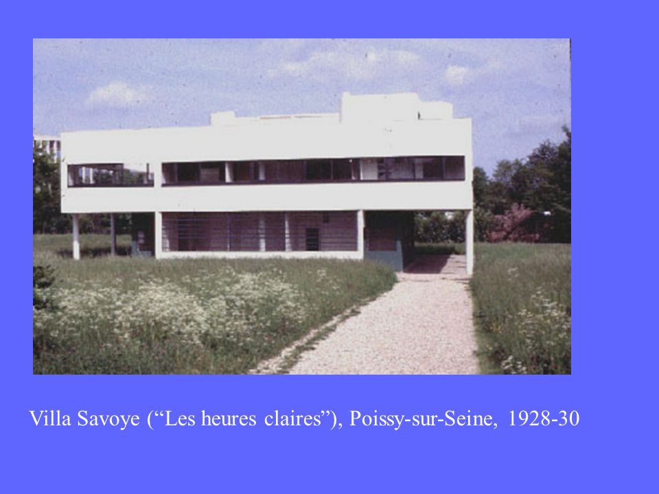 Villa Savoye ( Les heures claires ), Poissy-sur-Seine,