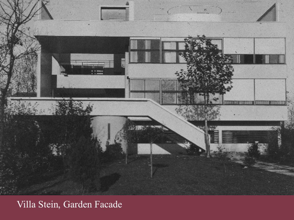 Villa Stein, Garden Facade