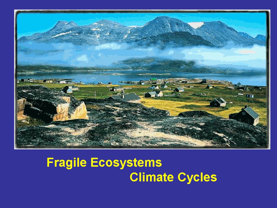 Fragile Ecosystems Climate Cycles