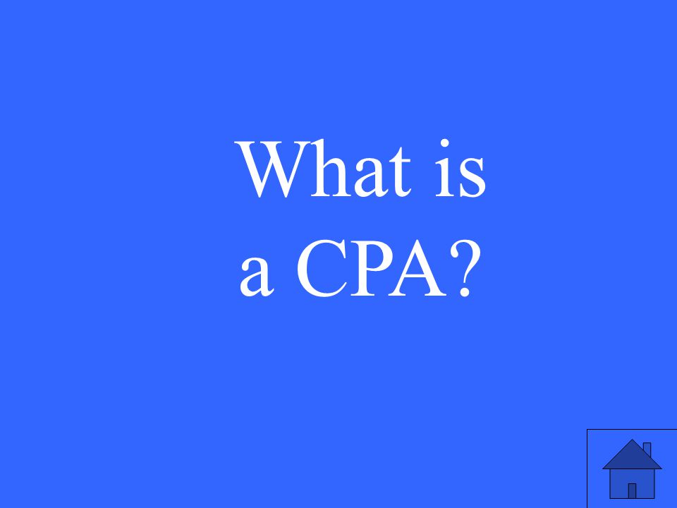 What is a CPA