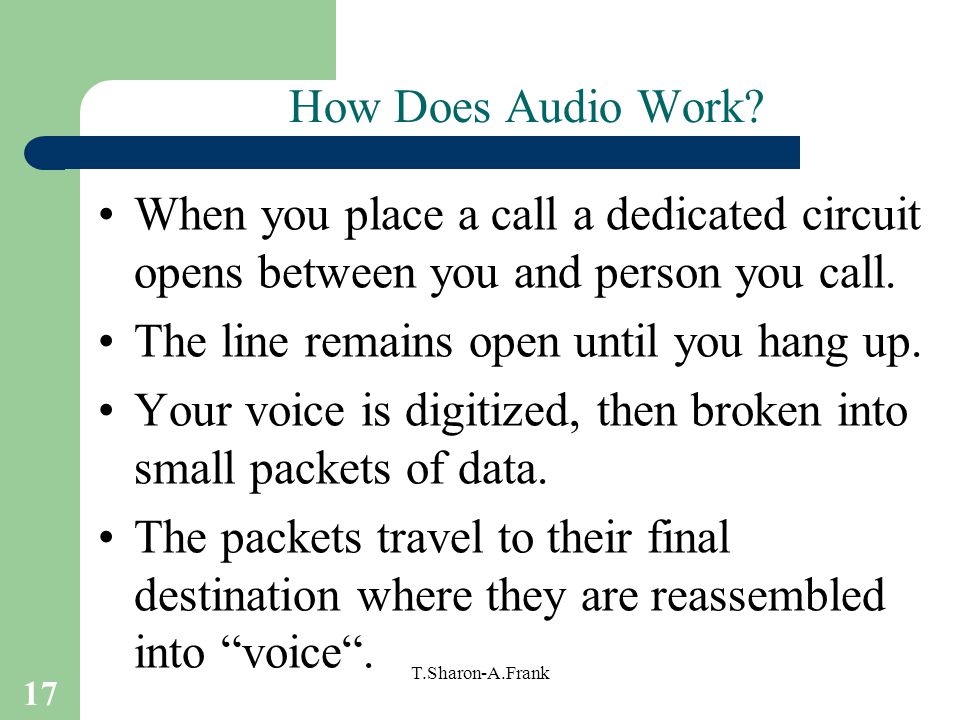 17 T.Sharon-A.Frank How Does Audio Work.