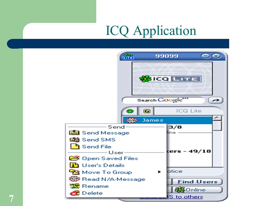 7 T.Sharon-A.Frank ICQ Application
