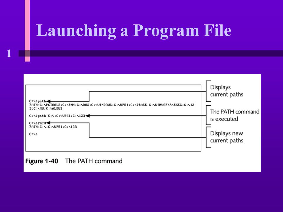 1 Launching a Program File