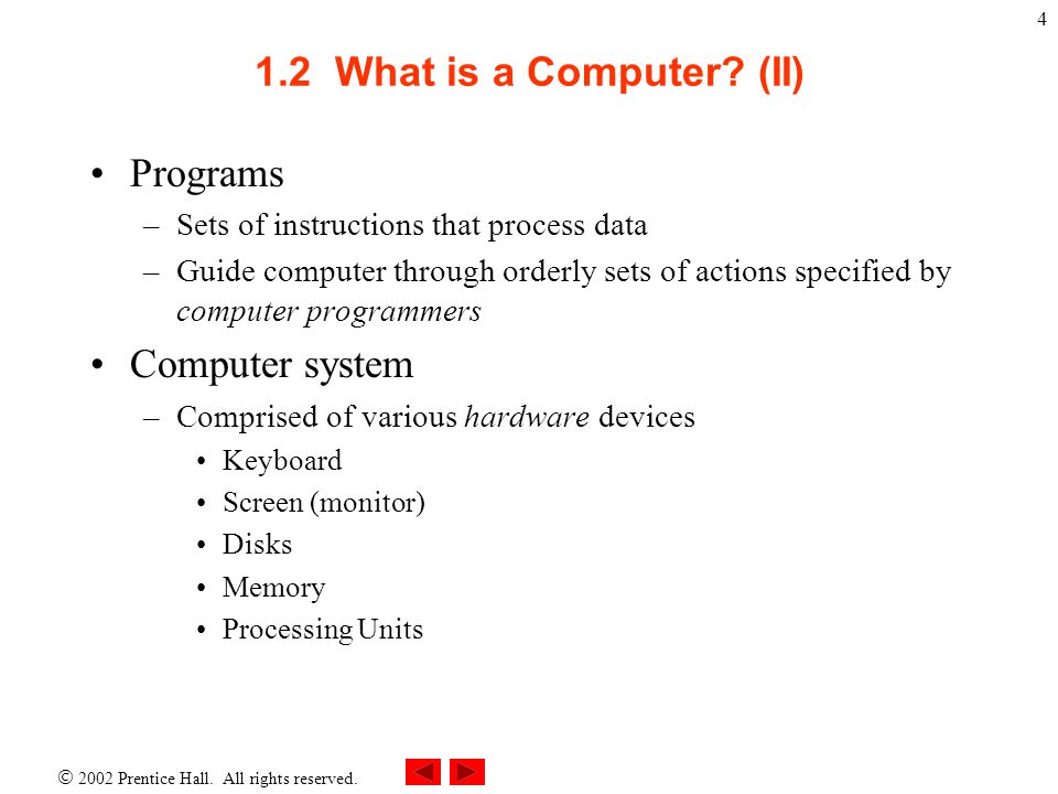 2002 Prentice Hall. All rights reserved. 1 Chapter 1 – Introduction to ...