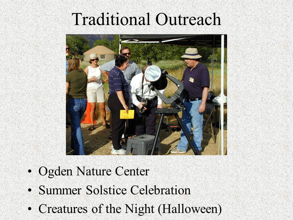 Traditional Outreach Ogden Nature Center Summer Solstice Celebration Creatures of the Night (Halloween)