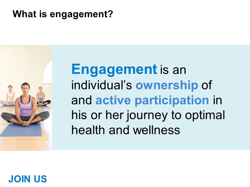 What is engagement.