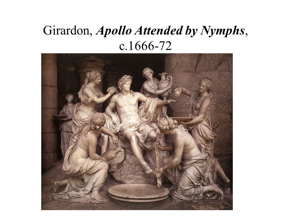 Girardon, Apollo Attended by Nymphs, c