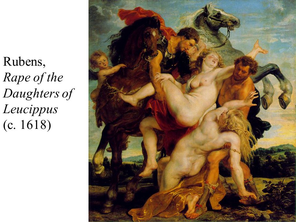 Rubens, Rape of the Daughters of Leucippus (c. 1618)