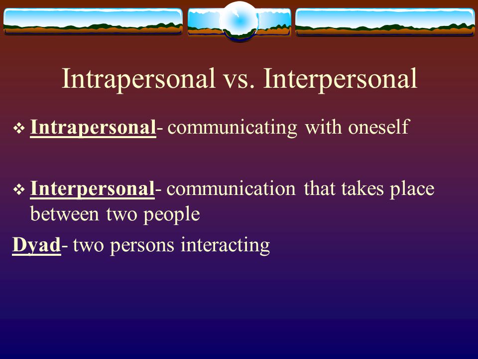 Types of communication  Intrapersonal  Interpersonal  Small Group  Public  Mass communication
