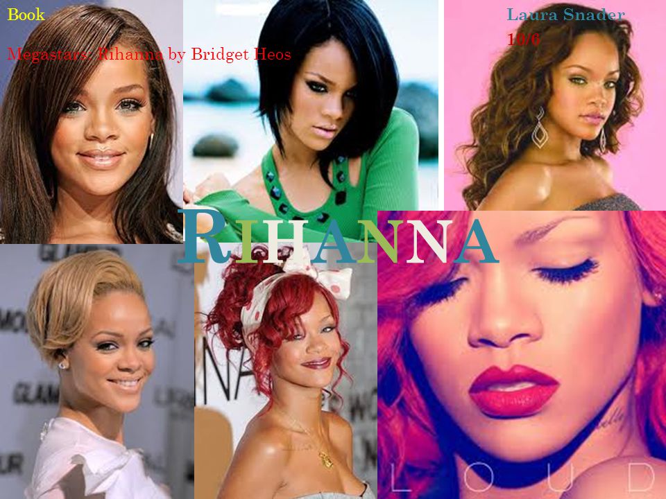 RIHANNARIHANNA Laura Snader 10/6 Book Megastars: Rihanna by Bridget Heos