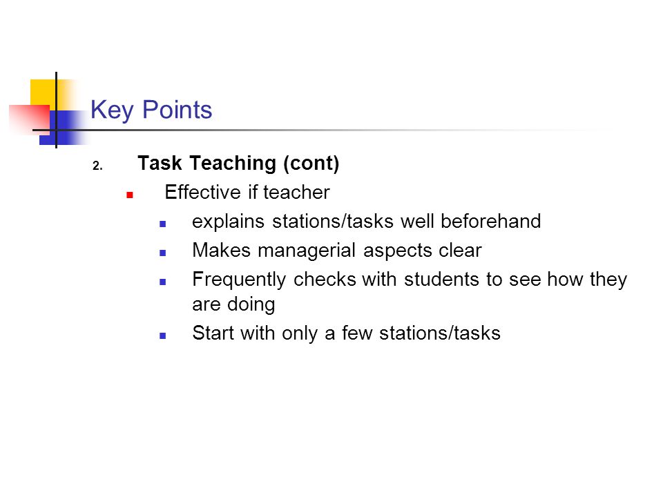 Key Points 2.