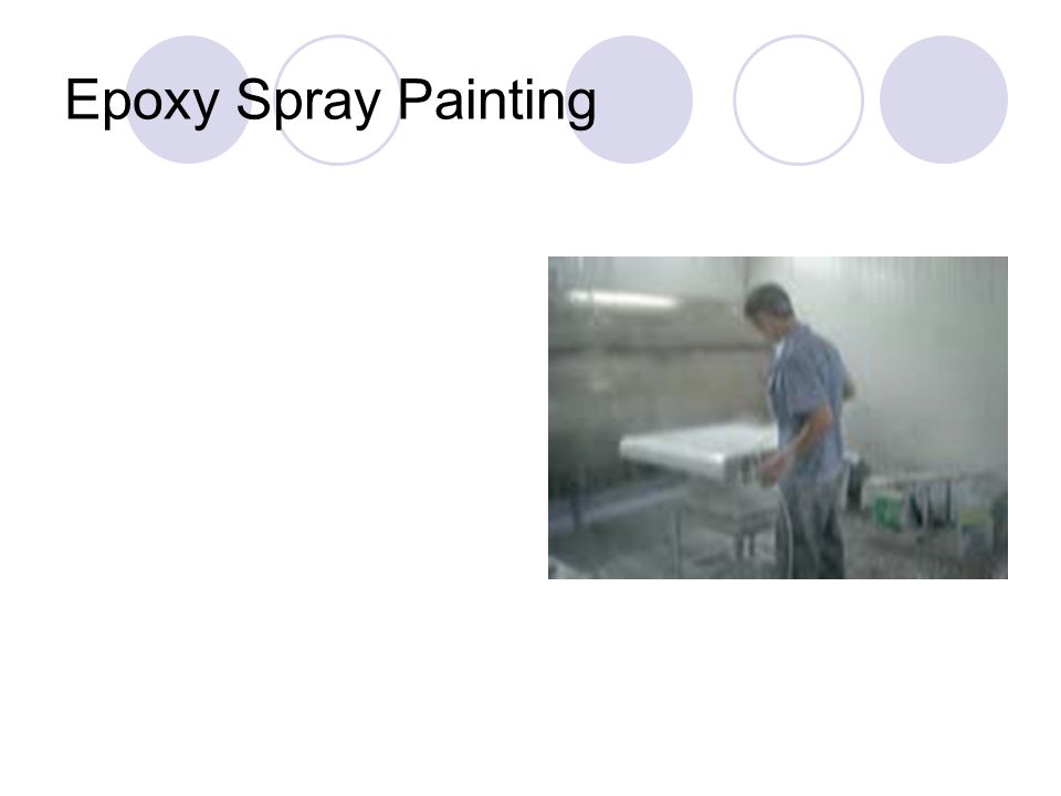 Epoxy Spray Painting