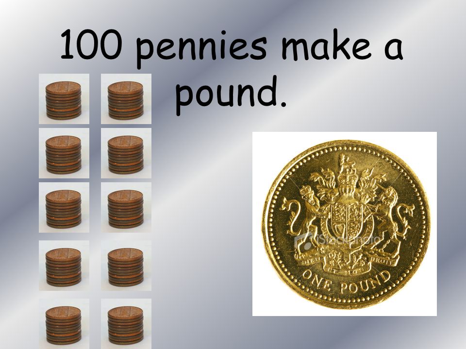 The Pound Song (to the tune of "Ten Little Indians") 10 little, 20 little,  30 little pennies. 40 little, 50 little, 60 little pennies. 70 little, 80  little, - ppt download