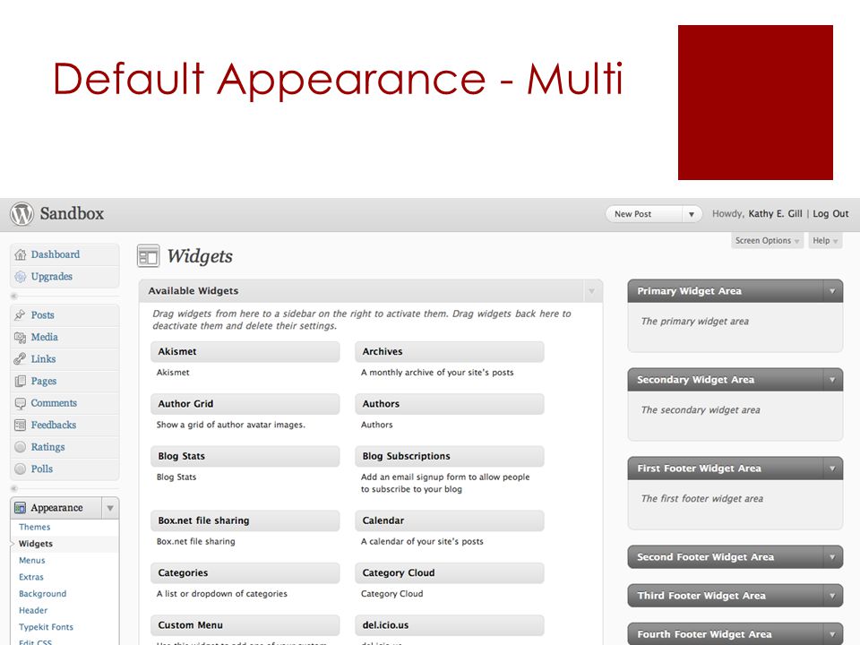 Default Appearance - Multi