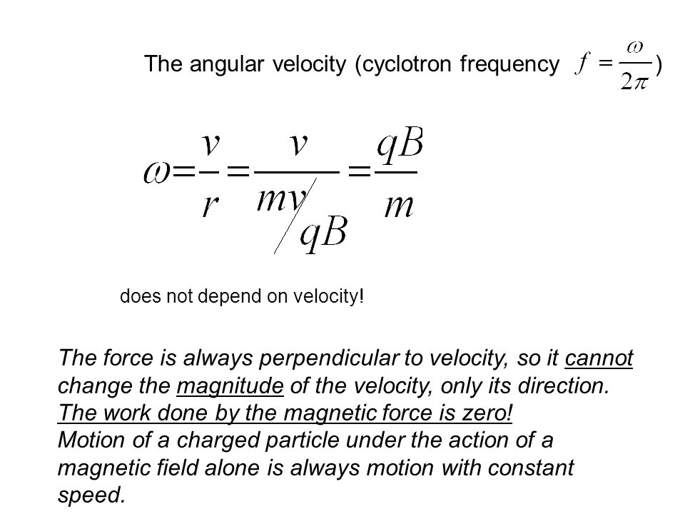 The Magnetic Field The force on a charge q moving with a velocity The magnitude the force. - ppt download