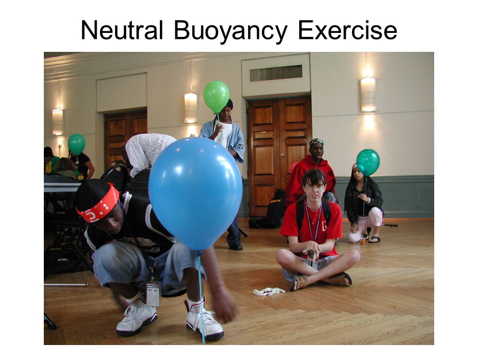 Neutral Buoyancy Exercise