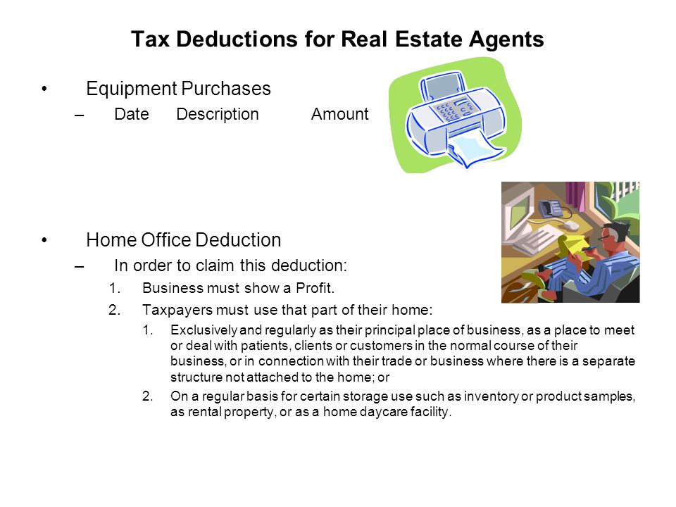 Tax Information for Real Estate Agents Presented by Walker Business Systems. - ppt download - 웹