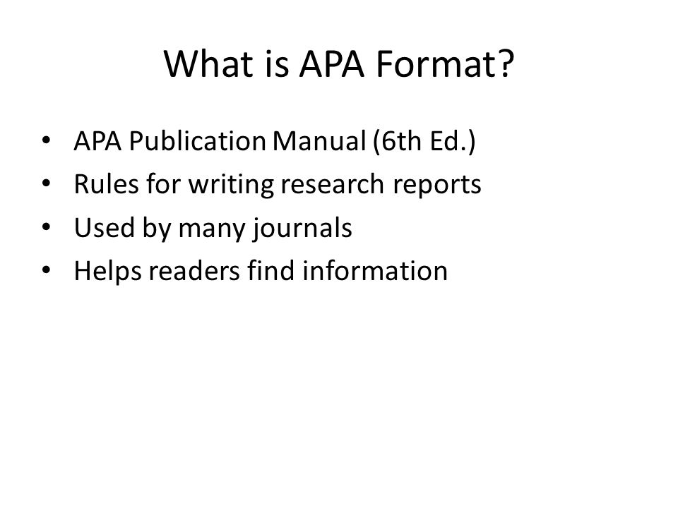 apa format what is apa format communicating research writing style apa format title page 6th edition