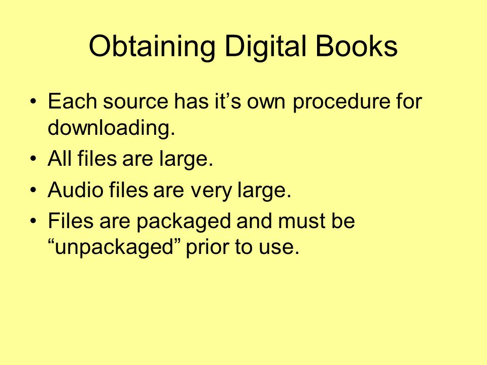 Membership required Audio Books RFBD:   Bookshare:   NLS:   Audible: