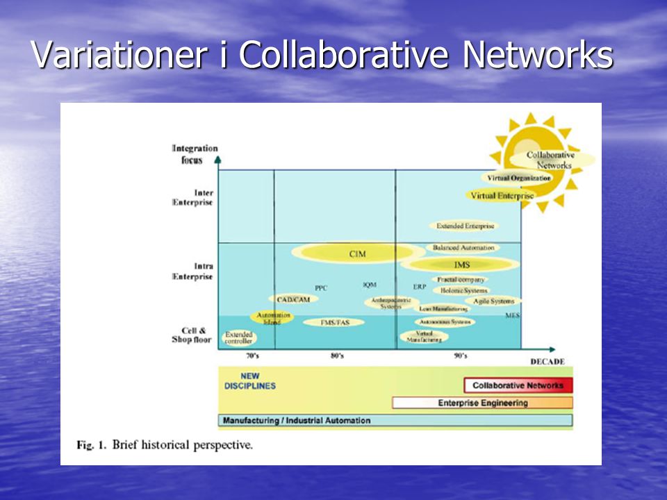 Variationer i Collaborative Networks