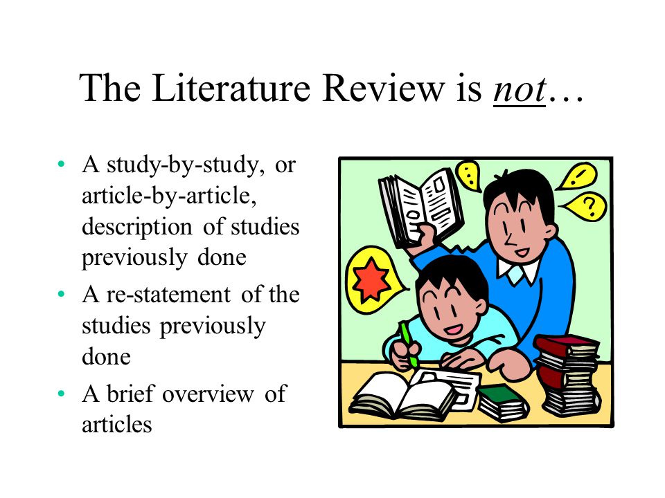 Review of the Related Literature Organizing & Writing a Literature Review.  - ppt download