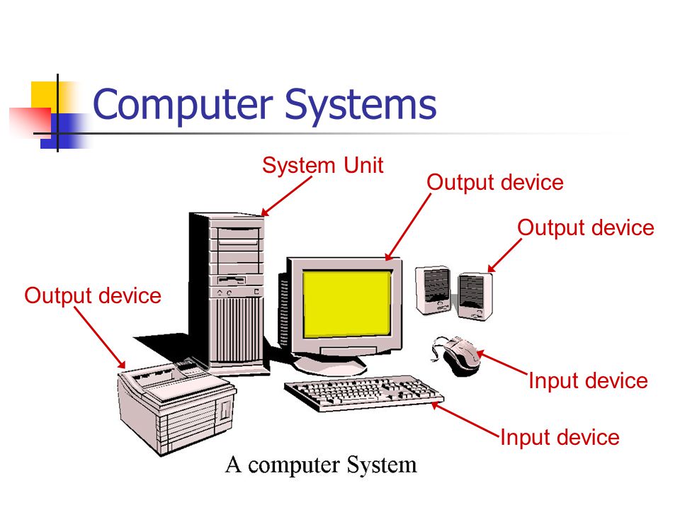 Major Components of a Computer System Processor (CPU) Runs program instruct...