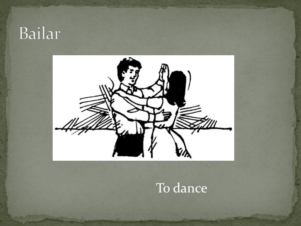 To dance