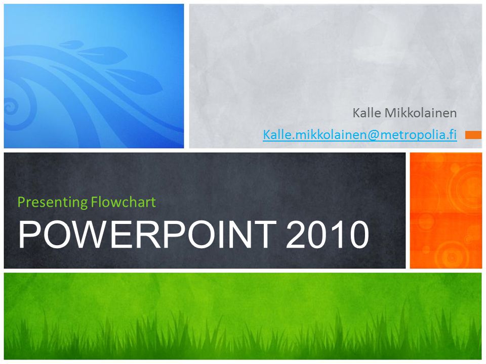 Flow Chart In Powerpoint 2010