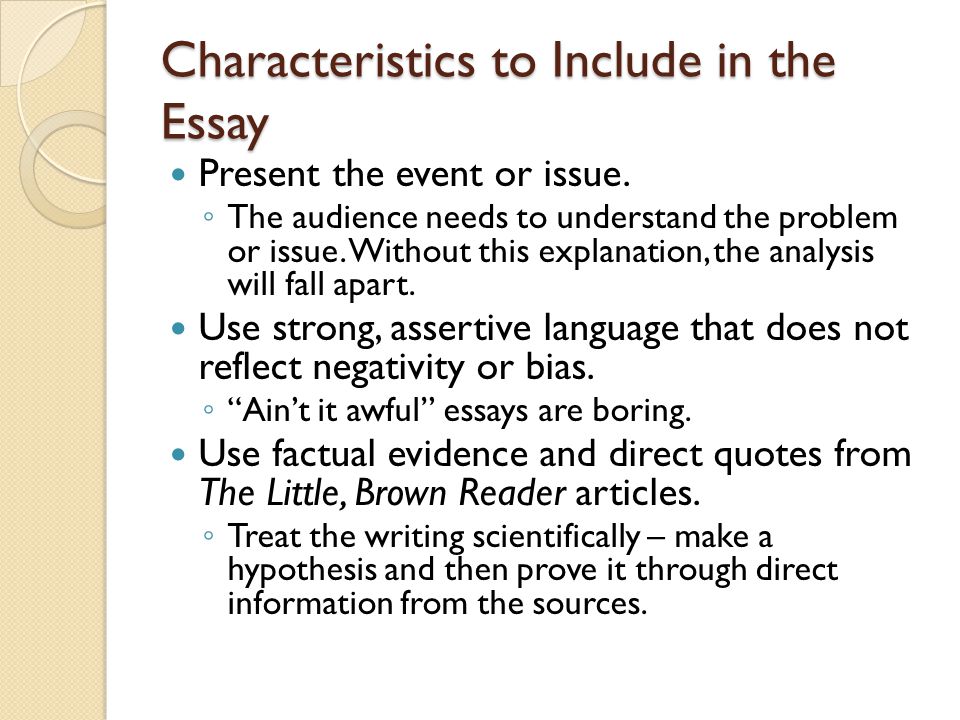 Writing A Cause Or Effect Essay Mrs Wishart Senior Adjunct Characteristics To Include In The Essay Present The Event Or Issue Write My Format also Essay On Healthy Foods High School Admission Essay Examples