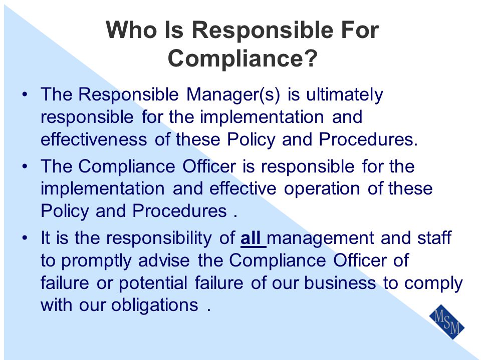 Why Is A Compliance Program So Important.