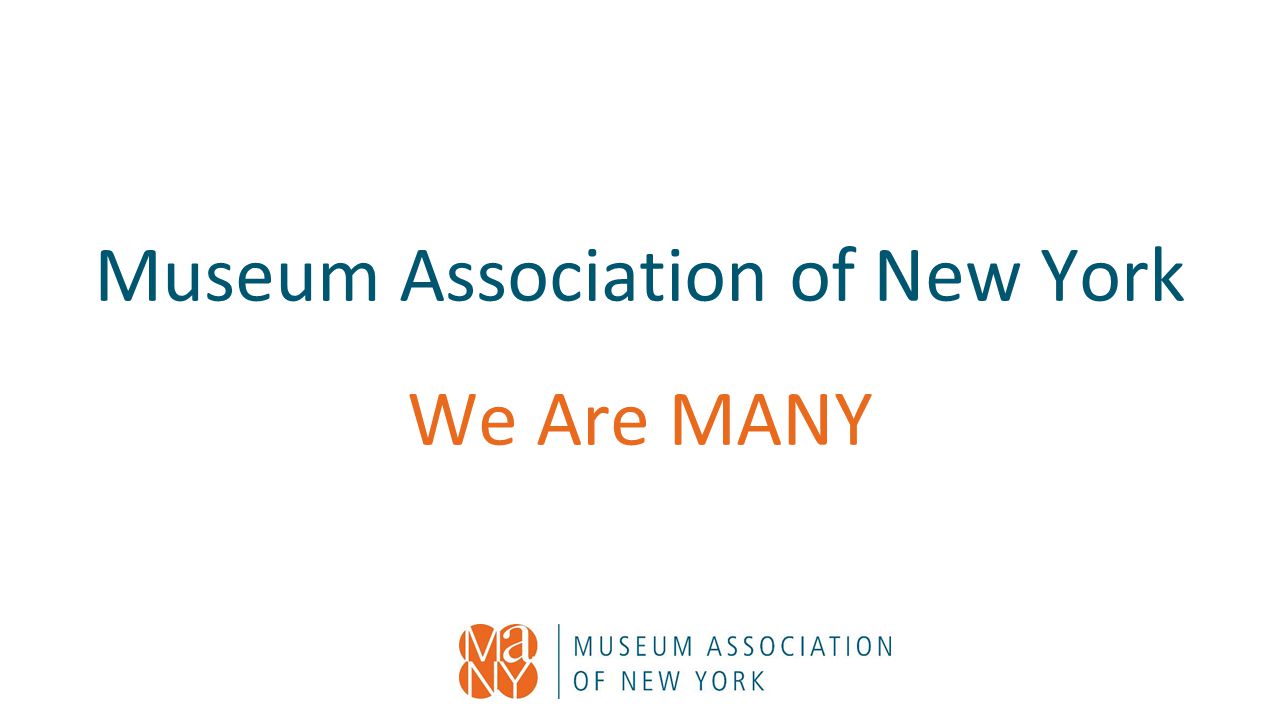 Museum Association of New York We Are MANY