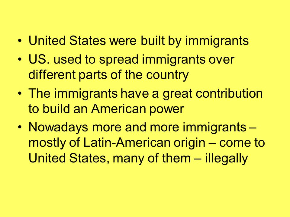 Immigration Of Latin Americans To United States The Promised Land? Anna ...