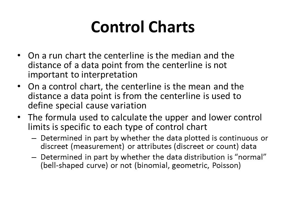 Run Chart Interpretation