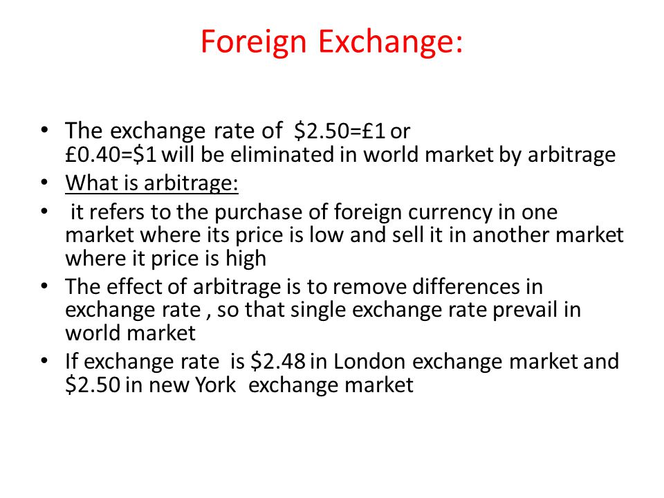 1 Terminologies Foreign Exchange Rate 1 Terminologies Foreign Exchange Rate