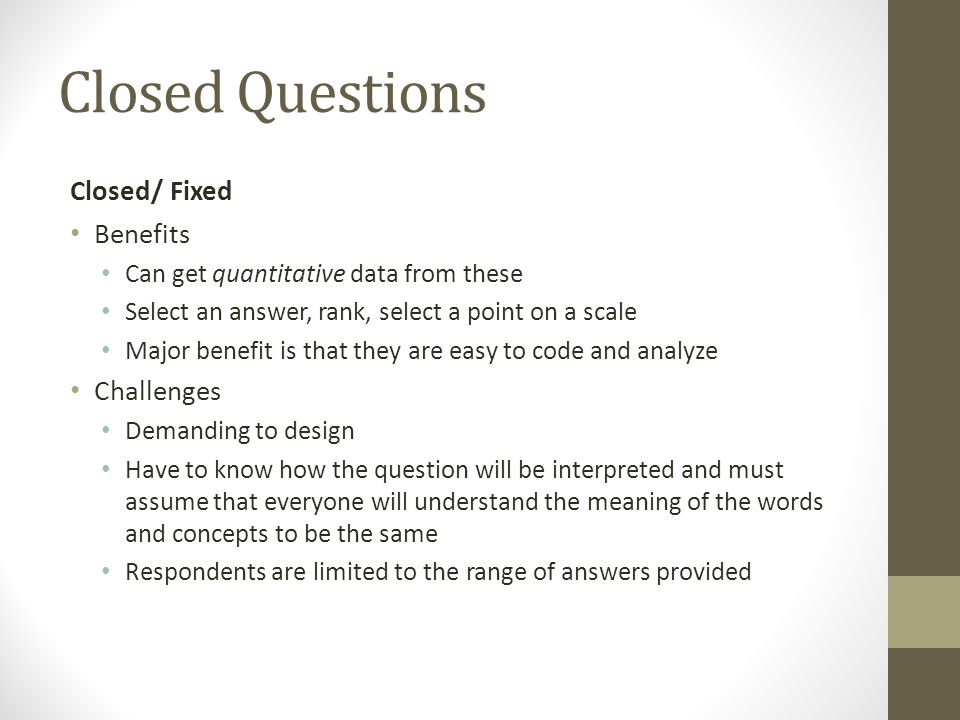 Survey questionnaires a data collection instrument Outline 1.What