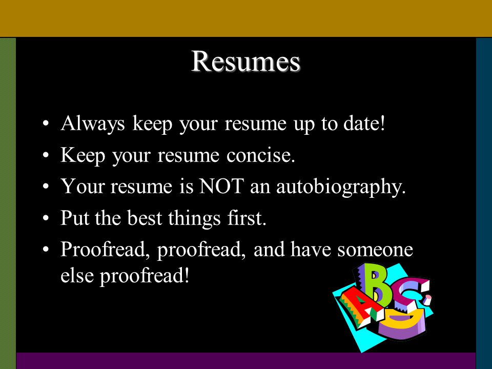 résumé writing cover letters nevada health science ppt download