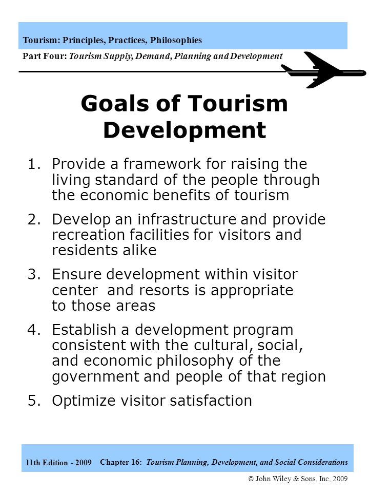 tourism planning process