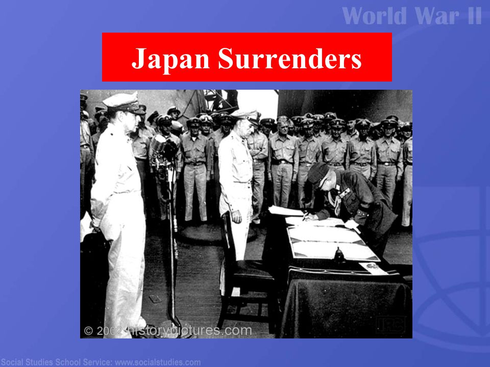 Japan Surrenders