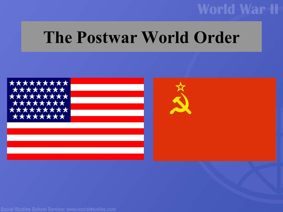 The Postwar World Order