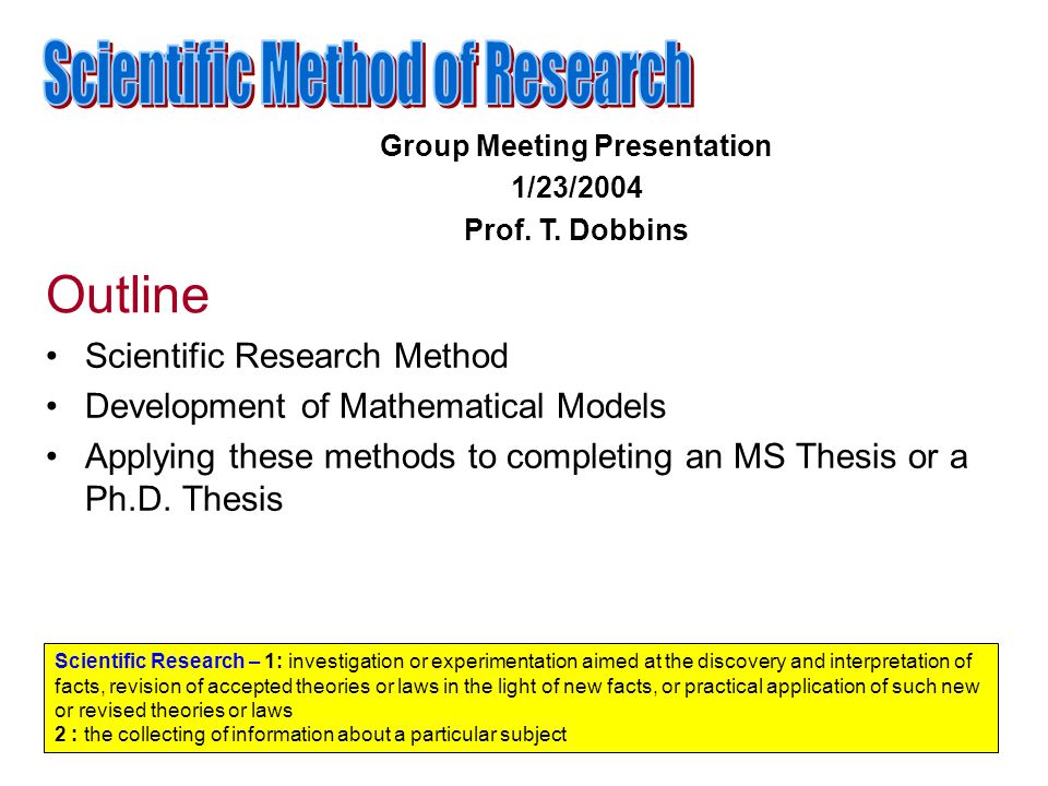 Phd thesis biomathematics research