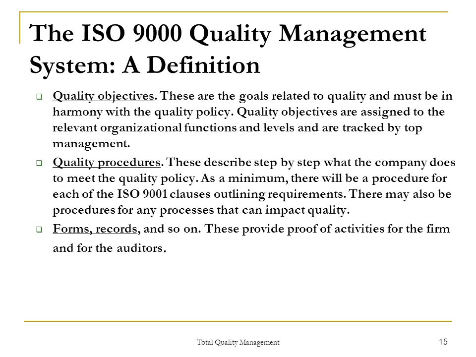 iso definition