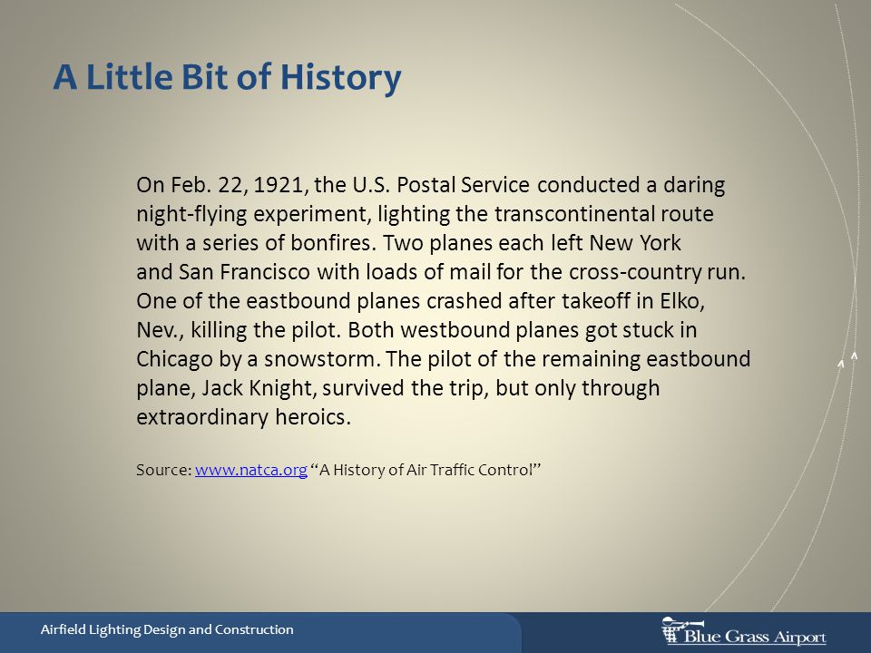 airport lighting design and construction lexington ky ppt download