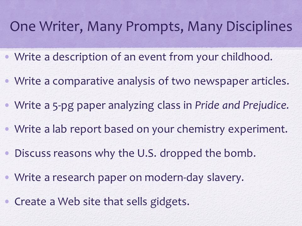 working alone essay descriptive