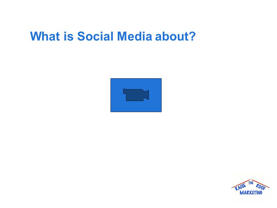 What is Social Media about