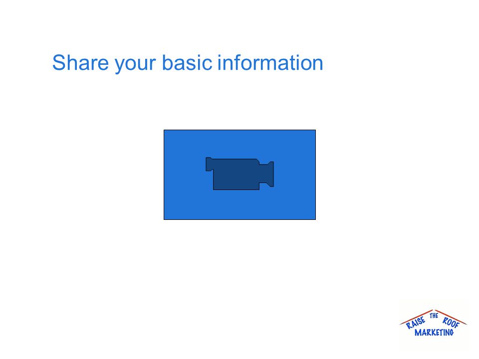 Share your basic information