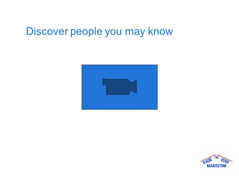 Discover people you may know